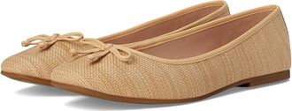Cole Haan Yara Soft Ballet Womens Flat Shoes Raffia : 7.5 B - Medium, Leather