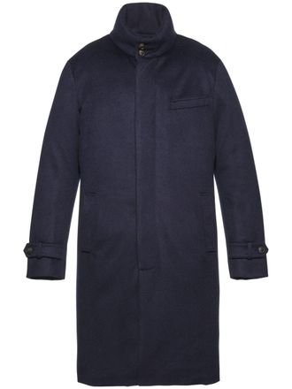 Norwegian Wool Cappotto monopetto - Blu