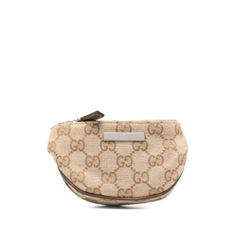 Gucci GG Canvas Coin Purse