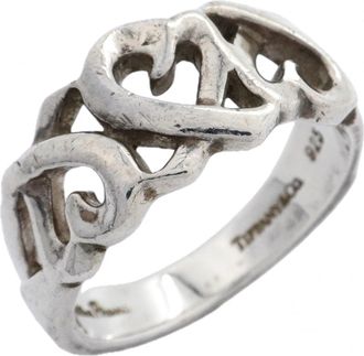 Tiffany & Co. Silver 925 Band Ring (Pre-Owned)