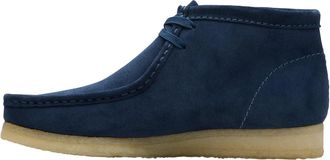 Clarks Mens Wallabee Boot Chukka, Ink Suede, 9.5 UK