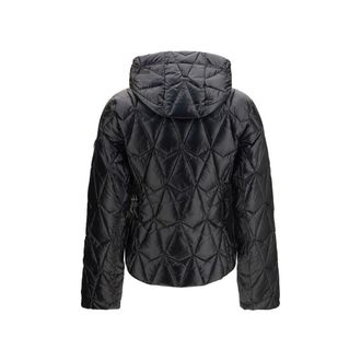Moose Knuckles Quilted Goose Down Down Jacket - Black