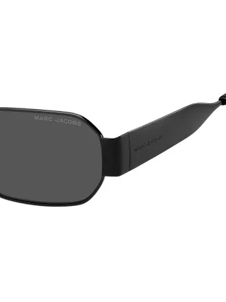 Marc Jacobs MARC Metal Rectangular Sunglasses - Black