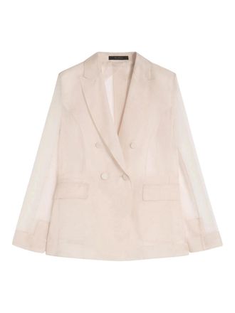 Max Mara Blazer Slogan Rosa