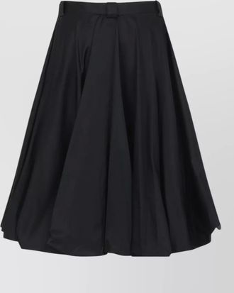 Balenciaga silk balloon bermuda shorts mid waist