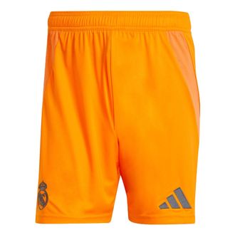 adidas Real Madrid 24/25 Away Football Shorts Asia Sizing Crew Orange IU5019