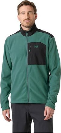 Helly Hansen Fleece Jacket Mens Sweater Opal Green : 2XL, Polyamide/Polyester