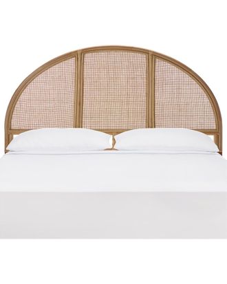 Safavieh Kurumi Rounded Rattan Headboard