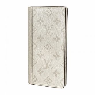 Louis Vuitton White Long Wallet (Bi-Fold) (Pre-Owned)