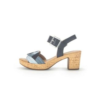 Gabor Dames, Schoenen, Blauw, Maat: 38 1/2 EU Leer