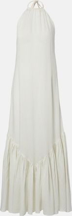 Patou Vestido largo a rayas