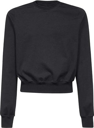 Rick Owens Felpa leggera in cotone - Nero
