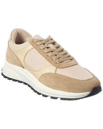 Reiss Unseen Footwear Plemont Canvas & Suede Sneaker