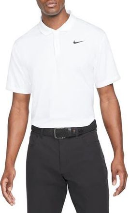 Nike Nike Dri-FIT Victory Golf Polo in White/Black at Nordstrom Rack, Size X-Large