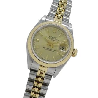 Rolex Pre-owned Vintage 69173 Polshorloge - Dames - Vintage Horloges - Geel - ONE Size - Vintage