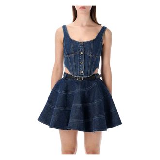 Self Portrait Topjes - Dames - Tops - Blauw - Maat: S