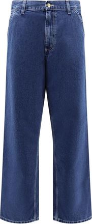 Carhartt Work in Progress Simple Pant - Heren - Regular Fit Jeans - Blauw - W32 - Katoen - Jeans