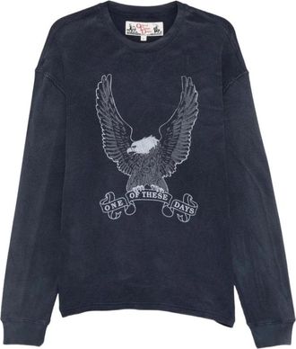 One Of These Days Un Originale Americano Termico - - Knitwear - Uomo - Blu - M