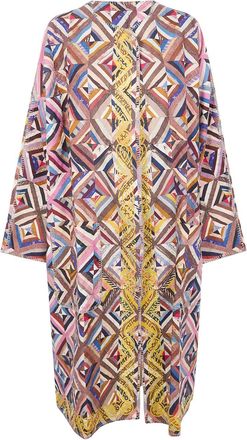 Pierre-Louis Mascia Kimono Ricordo con stampa - Marrone