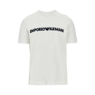Emporio Armani 3D logo embroidery T-shirt Man XL