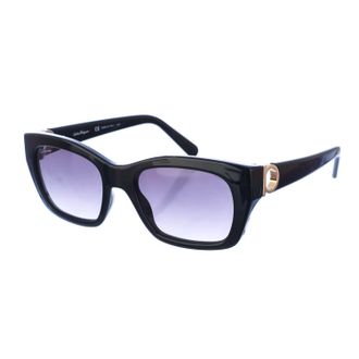 Ferragamo Womens Sunglasses SF1012S - Black - One Size