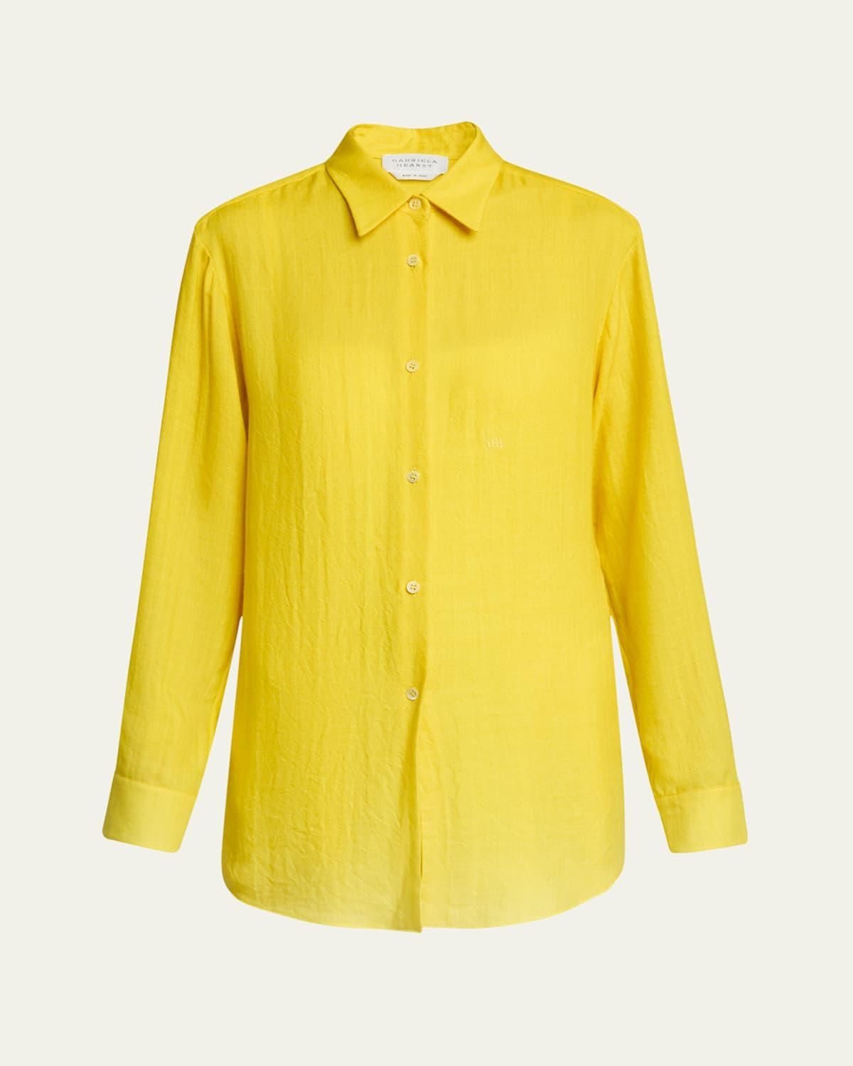 Elisabetta Franchi voile printed blouse - women - Silk - 40