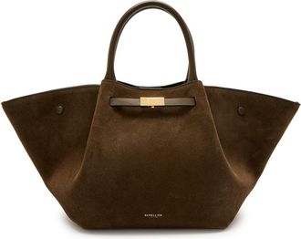 DeMellier The Midi New York Suede Tote bag - Brown - One Size