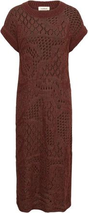 Soaked In Luxury SLBarb Dress - Dresses - Mujer - Marr&oacute;n - M