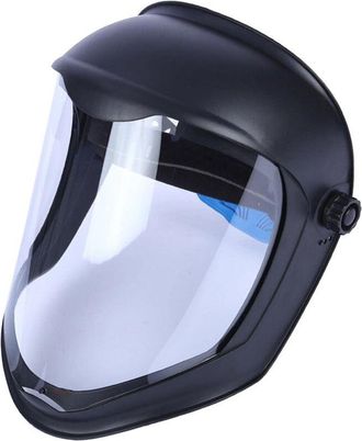 OEM Casco Integral Con Visera, Tratamiento Antivaho, Ala De Seguridad, Protecci&oacute;n Antica&iacute;das, M&aacute;scara De Doble Banda