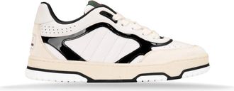 Gucci Sneakers, female, White, Size: 6 US Perforated Round-Toe Sneaker