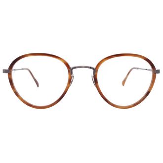 Mr. Leight MONTEREY SL Beachwood/Bluelight Oval Sunglasses ML2019X SMT/ELM+BW/BLUL 47