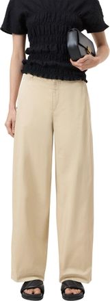 Closed Wrenna Straight Leg Pants In Desert Beige