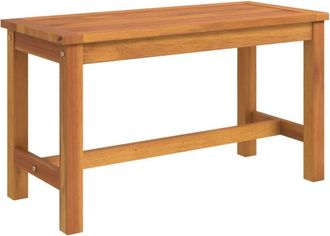 vidaXL Banco De Jard&iacute;n Madera Maciza De Acacia 80x35x45 Cm Vidaxl