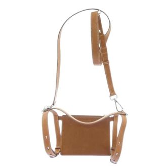 Jil Sander Pre-owned Blanket Holder SM leren tas - Dames - Pre-owned - Bruin - Maat: ONE Size Leer