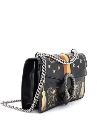 Gucci Dionysus Bag Printed Leather Small shoulder bag - Nero
