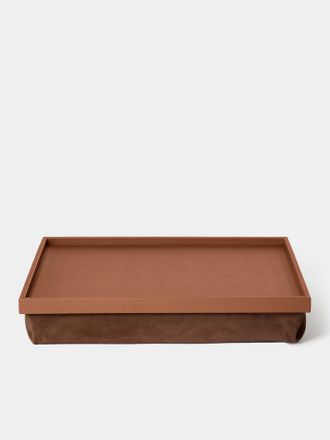 Giobagnara Teddy Leather Bed Tray (21in/53cm)