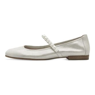 Tamaris Dames, Schoenen, Grijs, Maat: 39 EU Leer