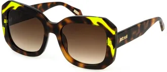 Just Cavalli SJC085 0V34 Womens Sunglasses Tortoiseshell Size 54