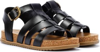 Blowfish Womens Fillip Fisherman Sandal, Black, UK 6
