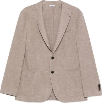 Boglioli flap-pockets jacket - Neutrals