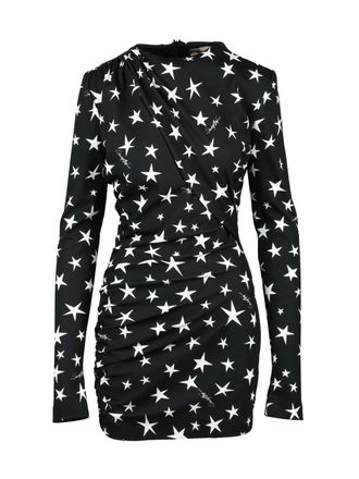 Aniye By Close-Fitting Mini Dress With All-Over Star Pattern