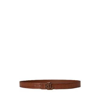 Ralph Lauren Cintura in pelle - - Accessories - Donna - Marrone - L