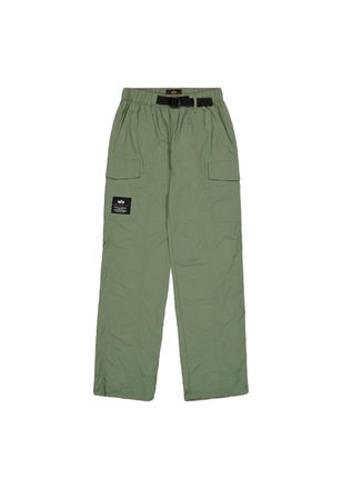 Alpha Industries Cargohose ALPHA INDUSTRIES Nylon Cargo Pants, Herren, Gr. 28, Normalgr&ouml;ssen, gr&uuml;n (sage, gr&uuml;n), Obermaterial: 100% Nylon, Hosen Cargohose