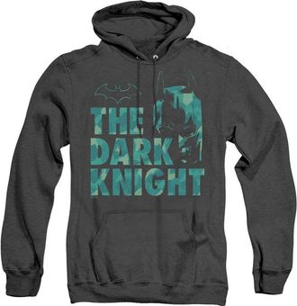 Gildan Batman Cutting Pattern Adult Heather Hoodie / Hooded Sweatshirt