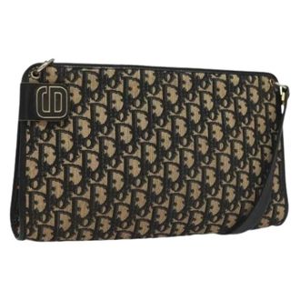 Dior Pre-owned Cross Body Bags, female, Multicolor, Size: ONE SIZE Pre-owned Vintage Trotter Shoulder Bag