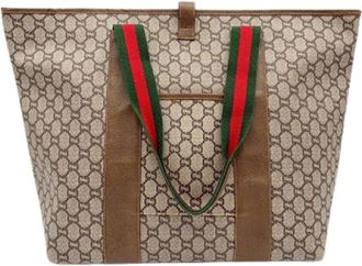 Gucci Bolso Tote de Pl&aacute;stico Pre-owned - Pre-owned - Mujer - Beige - ONE SIZE