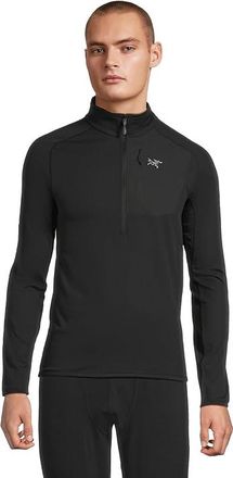 Arc'teryx Delta 1/2 Zip Mens Coat Black 2 : 2XL, Fleece/Polyester
