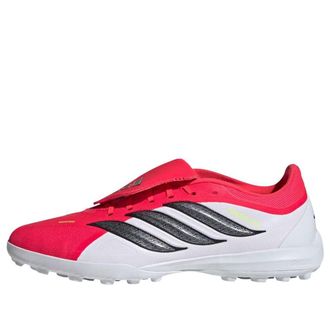 adidas Predator League Fold Over Tongue Turf Lucid Red Cloud White JR7873