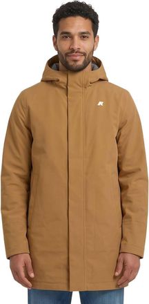 K-Way Brown Hood Parka Jacket