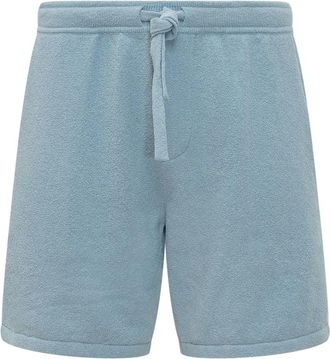 Dolce & Gabbana Terry Shorts - Heren - Korte Broeken - Blauw - XL - Korte Broeken